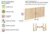 Pack 2 Gala-Türen für Est von 75 x 35,5 cm. Astigarraga Produktbild-Vorschau 4