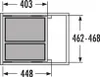 HAILO 3610521 Abfallsorter EURO CARGO S 500 30/19 / 50 cm Produktbild-Vorschau 6