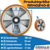 2 Stück Hubwagenräder Polyurethan 200 x 50/50 mm, Achse 20 Produktbild-Vorschau 7