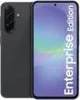 A smartphone shown from the back and front, with text on the screen. Produktbild-Vorschau
