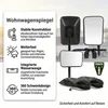 Mucola Caravanspiegel 120×180mm Universal Aufsatzspiegel 2 Produktbild-Vorschau 11