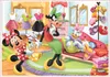 Minnie Mouse and Daisy Duck are in a dressing room, surrounded by dresses, hats, and mirrors. Produktbild-Vorschau