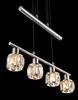 Globo Lighting|Hängeleuchte Metall Nickel matt, 4x E14 Produktbild-Vorschau 5