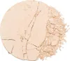 A close-up, top-down view of a broken compact powder. Produktbild-Vorschau