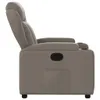 vidaXL Relaxsessel Taupe Stoff Produktbild-Vorschau 7
