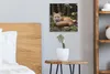 MuchoWow® - Leinwandbilder - Fuchs - Wald - Tier, Wandbild, Produktbild-Vorschau 4
