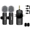Mikrofon 3-in-1 kabellose Lavalier-Mikrofone für Produktbild-Vorschau 2