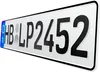 1 Stück 52x11cm Kennzeichen Wunkschkennzeichen DIN- PKW LKW Produktbild-Vorschau 11