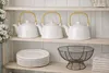 Clayre & Eef Frühstücksteller Ø 21 cm Beige Keramik Produktbild-Vorschau 2