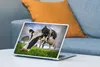 MuchoWow® Laptop Aufkleber Sticker Cover Kuh - Gras - Produktbild-Vorschau 4