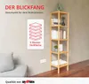 Grafner Badregal mit 5 Etagen aus Bambus, stabile Produktbild-Vorschau 5