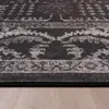 Vintage Boho moderner Wohnzimmerteppich Kurzflor waschbar Produktbild-Vorschau 3