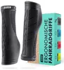 AARON Fit Ergonomische Fahrradgriffe Lenkergriffe Schwarz Produktbild-Vorschau 1
