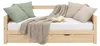 Holzbett 90x200 cm mit 2 Matratzen Tagesbett Ausziehbett Náhled obrázku produktu 4