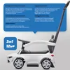 Baby car Mercedes Classe C bianca Sun Baby Anteprima dell’immagine prodotto 8