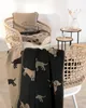 Cawö Handdoek "We love Dogs" (6246), kleur zwart/beige, Productafbeelding-voorbeeld 10
