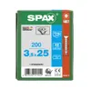 SPAX A2 SENSE PLUG T-STAR PLUS T15 FULL THREAD acciaio inox Anteprima dell’immagine prodotto 16