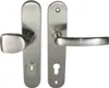 Haustür Schutzbeschlag Security 305 Nickelmatt HS-92 mm mit Produktbild-Vorschau 1