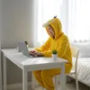 Pigiama tutina Kigurumi costume per adulti Giallo Pokemon Anteprima dell’immagine prodotto 6