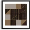 Gerahmtes Poster - Schwarzer Rahmen - Rechtecke Quadrate Produktbild-Vorschau 1