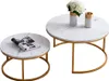ProximaX Vintage Couchtisch mit goldenen Tischbeinen, Produktbild-Vorschau 13