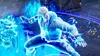 A video game character in action, surrounded by blue energy effects. Náhľad obrázku produktu