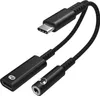 INF USB-C-Adapter für 3,5-mm-Kopfhörer und USB-C-Ladegerät Produktbild-Vorschau 1