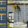 Sichtschutzstreifen zaun|zu RATTAN 26m Rolle Zaunblende für Produktbild-Vorschau 3