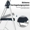 COSTWAY Trittleiter 3 Stufen, Leiter klappbar mit Produktbild-Vorschau 6