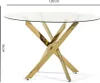 Runder Tisch Ø120 cm mit gehärteter Glasplatte und Produktbild-Vorschau 5