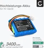 CELLONIC 1x Akku für Garten Kompatibel mit Gardena Sileno, Produktbild-Vorschau 2