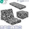 Skládací matrace CloudComfort Basic 75 x 195 x 15 cm extra Náhled obrázku produktu 2