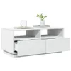 Tavolino con luci LED bianco 90x49x40 cm Anteprima dell’immagine prodotto 6