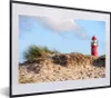 MuchoWow® MuchoWow® Gerahmtes Poster Strand - Leuchtturm - Produktbild-Vorschau 1
