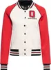 Queen Kerosin College Jacke - Blanko Cream-Red M Produktbild-Vorschau 2