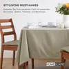 HOMESCAPES 6er Set Stuhlkissen 40x40 cm grau – Sitzkissen Produktbild-Vorschau 7