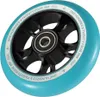 Roues Trottinette - 10 Spokes - 100 mm - Noir/Turquoise - Voir les images du produit 2