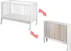 tiSsi Lit pliant pour enfant Blanc Voir les images du produit 9