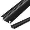 MasterLED vestavný profil hliník černý 2 m – LED lišta Náhled obrázku produktu 6