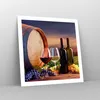 Poster - Poster ohne Rahmen - Wein Weinberg Sommer - 60x60 Produktbild-Vorschau 7