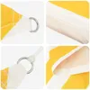 vidaXL Sonnensegel Gelb und Weiß 3,5 x 2,5 m 100 % Produktbild-Vorschau 5