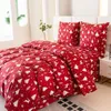 Komplet Pościeli 200x200 z 2 Poszewkami 70x80 Świąteczna Podgląd zdjęcia produktu 5