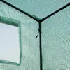 Close-up view inside a green greenhouse structure, showing the mesh material and metal frame. Podgląd zdjęcia produktu