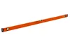 An orange aluminum spirit level on a white background. Anteprima dell’immagine prodotto