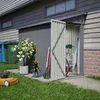 GIHAUVIA Abri de jardin métallique 110×228×192 cm Métal Voir les images du produit 1