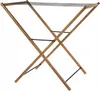 A wooden clothes drying rack against a white background. Podgląd zdjęcia produktu