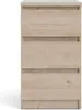 Commode Nada 3 tiroirs finition hickory. Voir les images du produit 1