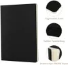 Notizbuch A5 liniert, 12 Stück schwarze Kraft Cover Produktbild-Vorschau 3