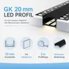 MasterLED, LED profil pro suché konstrukce, rozměr 20 mm, Náhled obrázku produktu 3