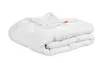 A folded white duvet is shown against a white background. Produktbild-Vorschau